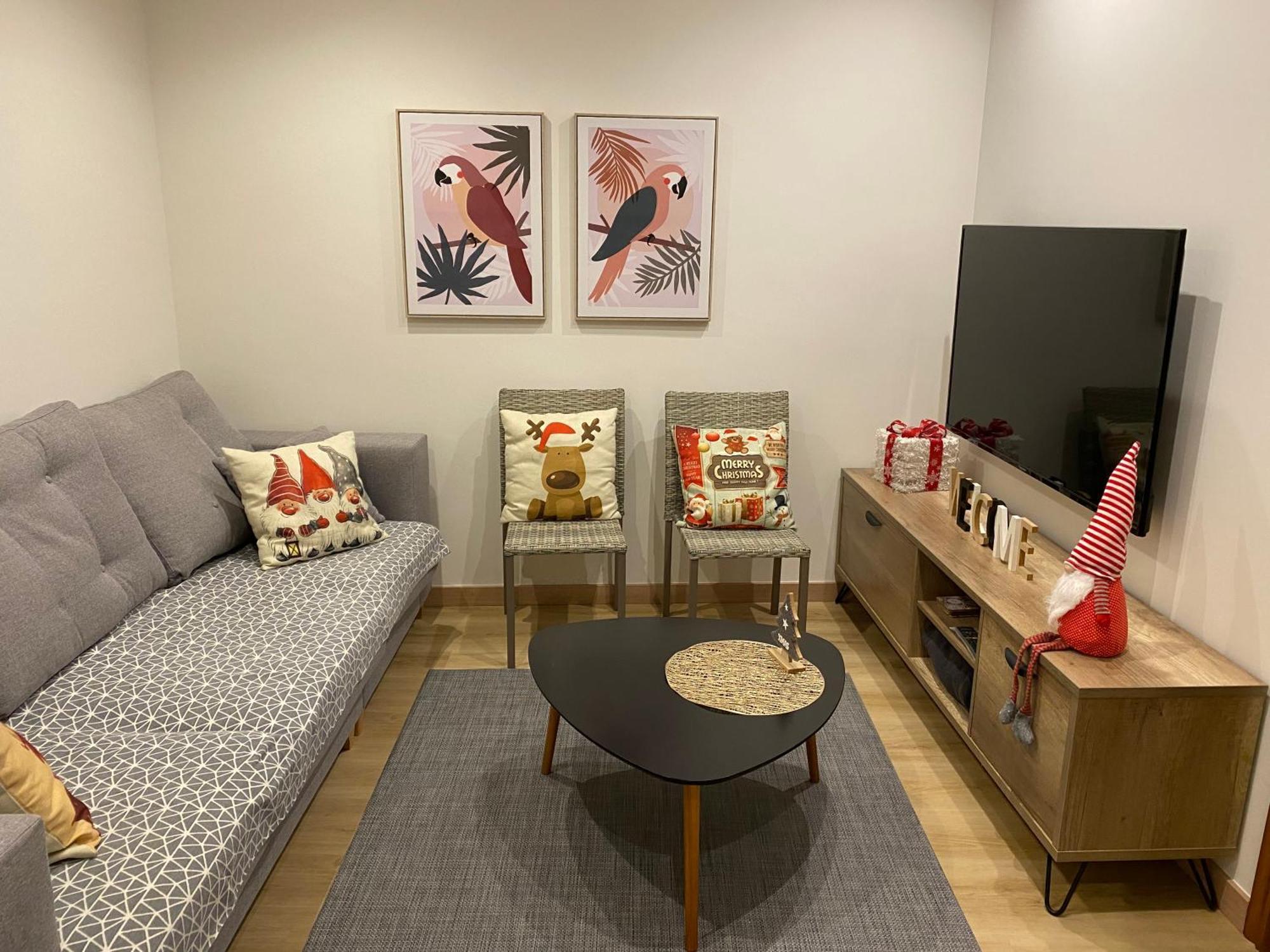 Centro De Vigo Con Parking Gratis Apartment Luaran gambar